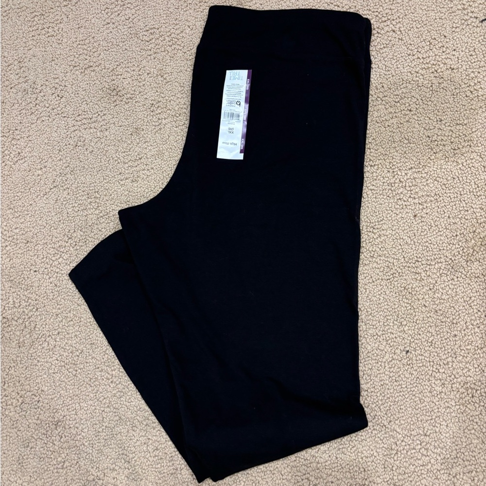 Time and Tru black Leggings size 2x new